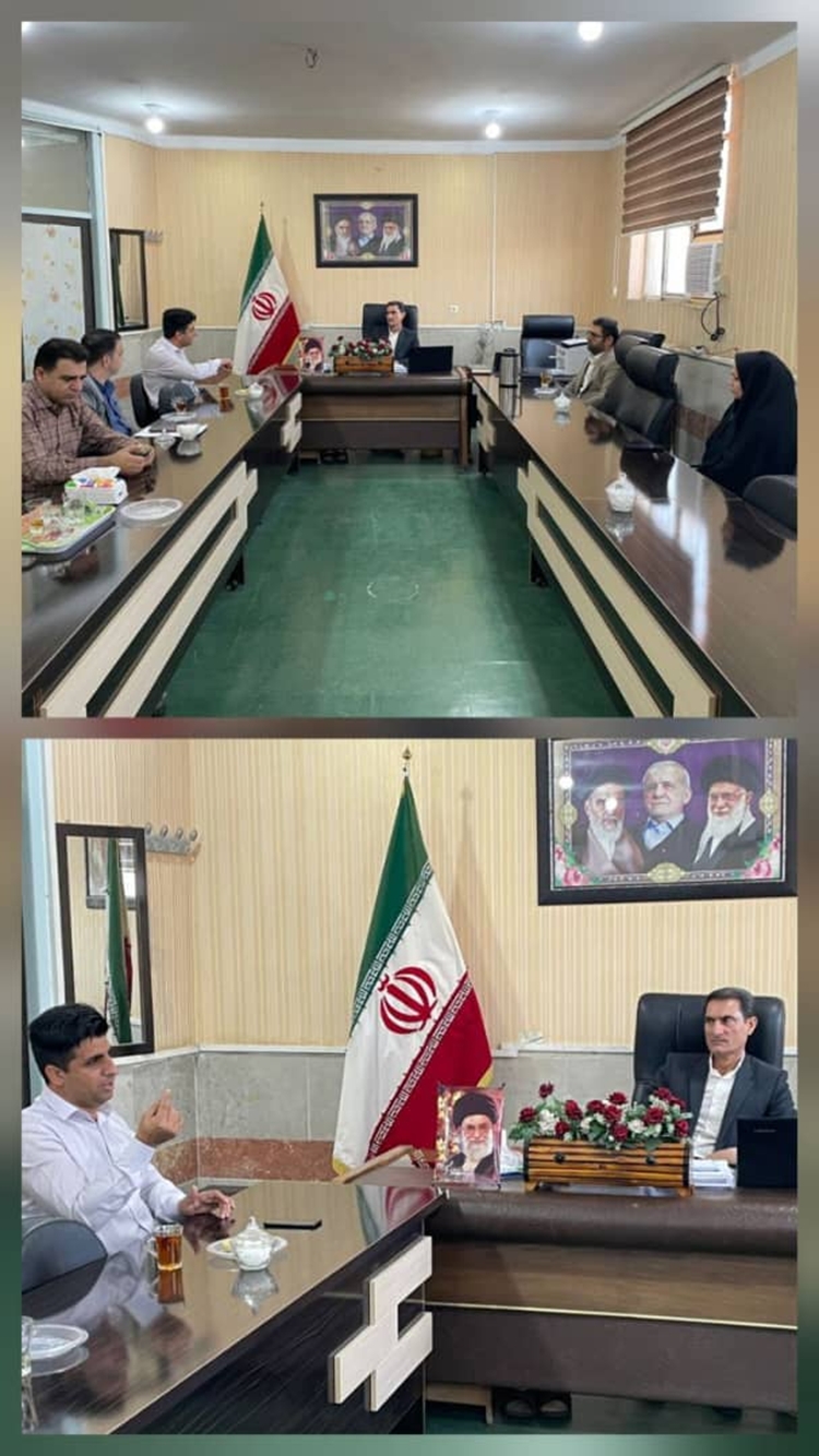 برگزاری جلسه هماهنگی آموزش بیماری‌های مشترک بین انسان و دام در شهرستان دهلران